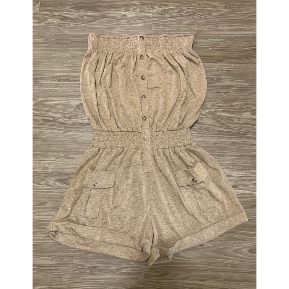 Tan Romper